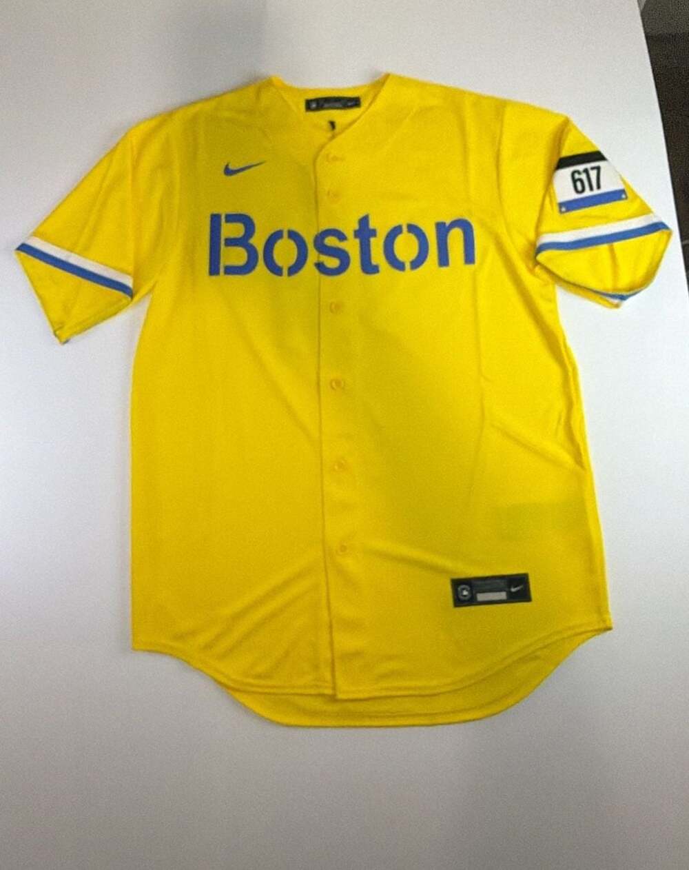 NIKE BOSTON RED SOX #99 CITY CONNECT 🟡 JERSEY  MBL